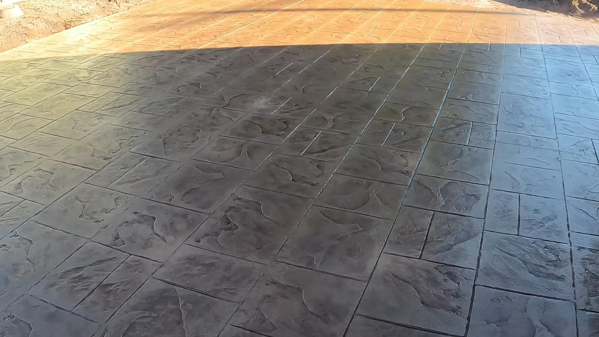 Decorative Stamped Patio
